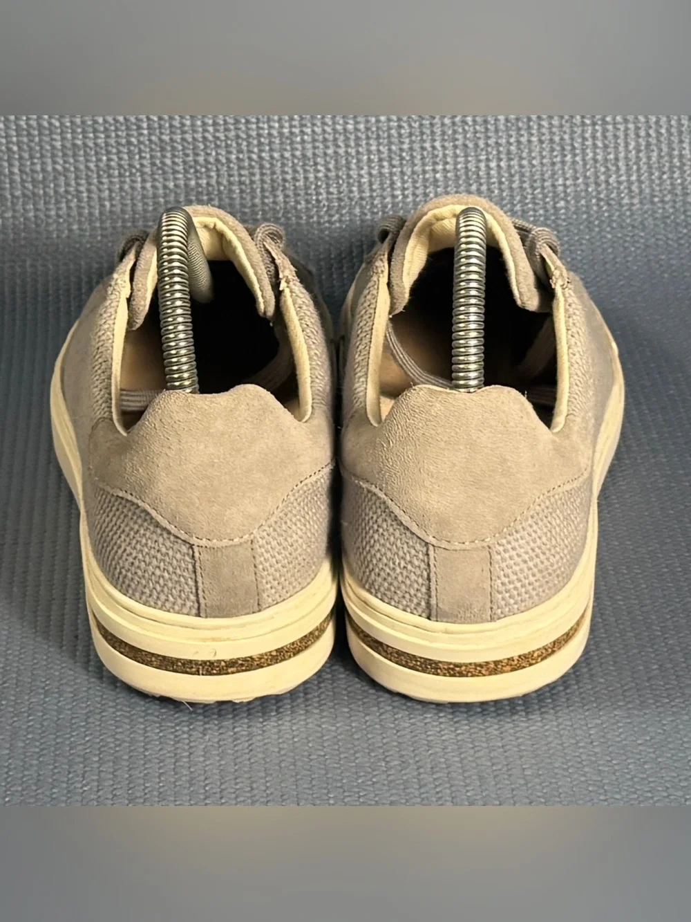 Birkenstock Bend Low Gray Suede Sneakers Women’s Size 8 US 39 EU